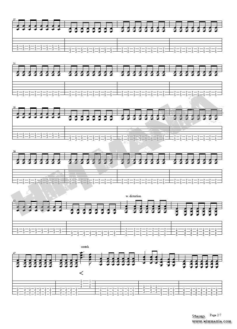 notes-righthere-guitardistorted2
